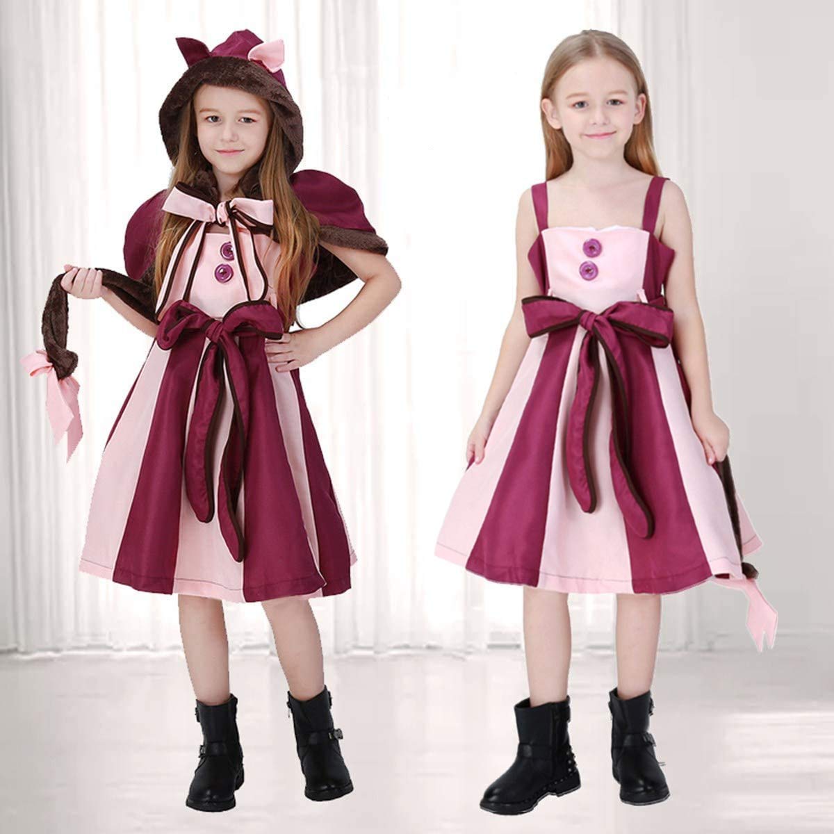 Amazon.co.jp: ハロウィン コスプレ チェシャ猫 子供 可愛い 猫